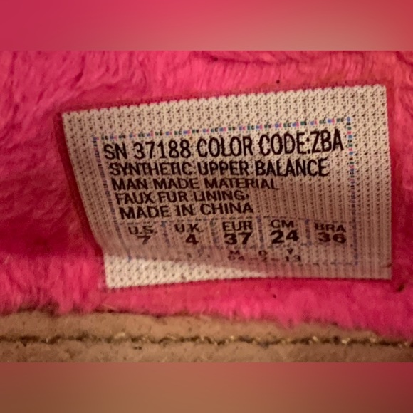 Bobs Warm Feet Glitter Zebra Print Flats Slip On Shoes Womens 7 - Picture 6 of 9